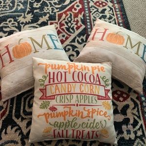 Fall pillows